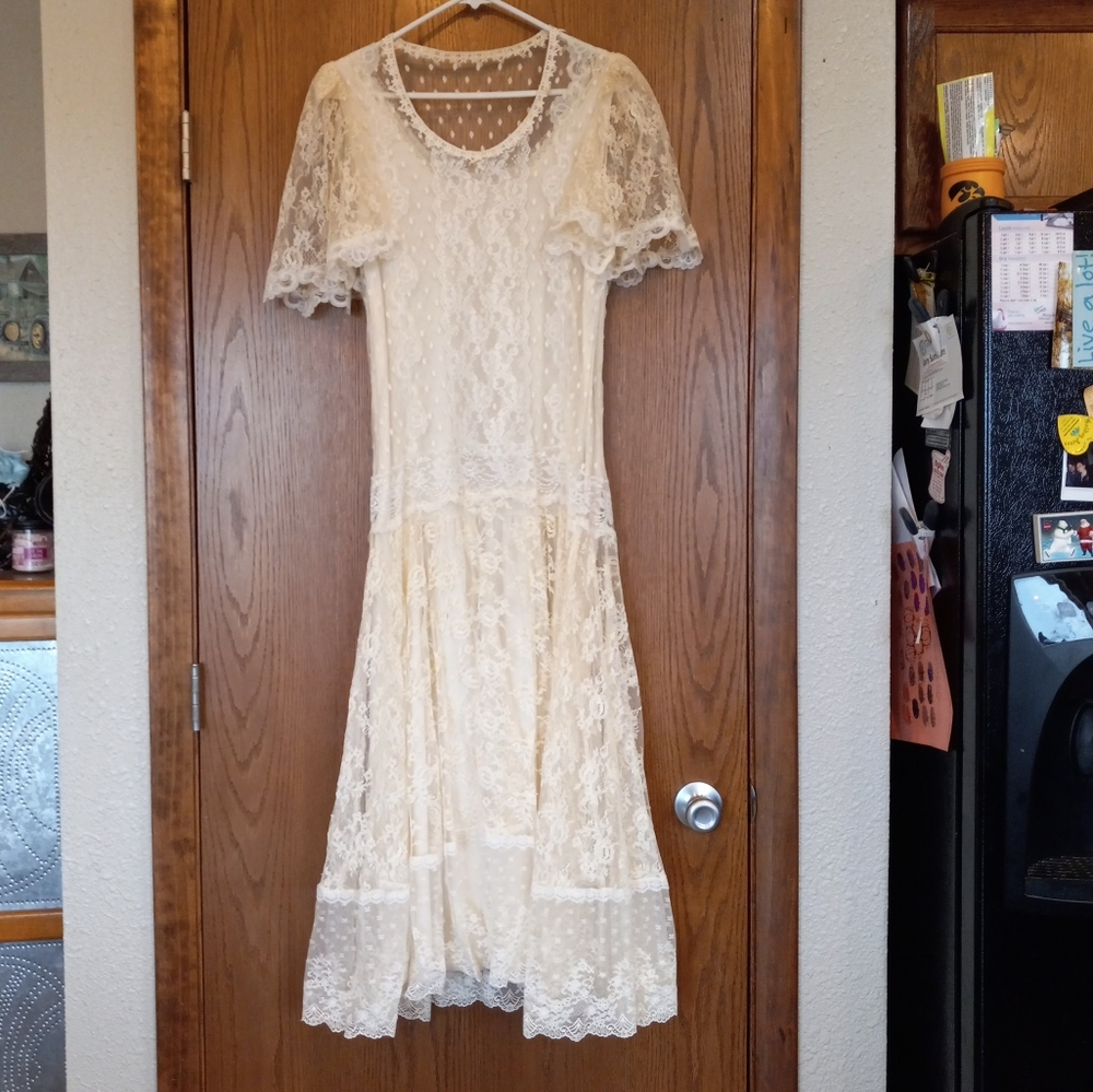 Ivory JcPenney Anniversary Dress